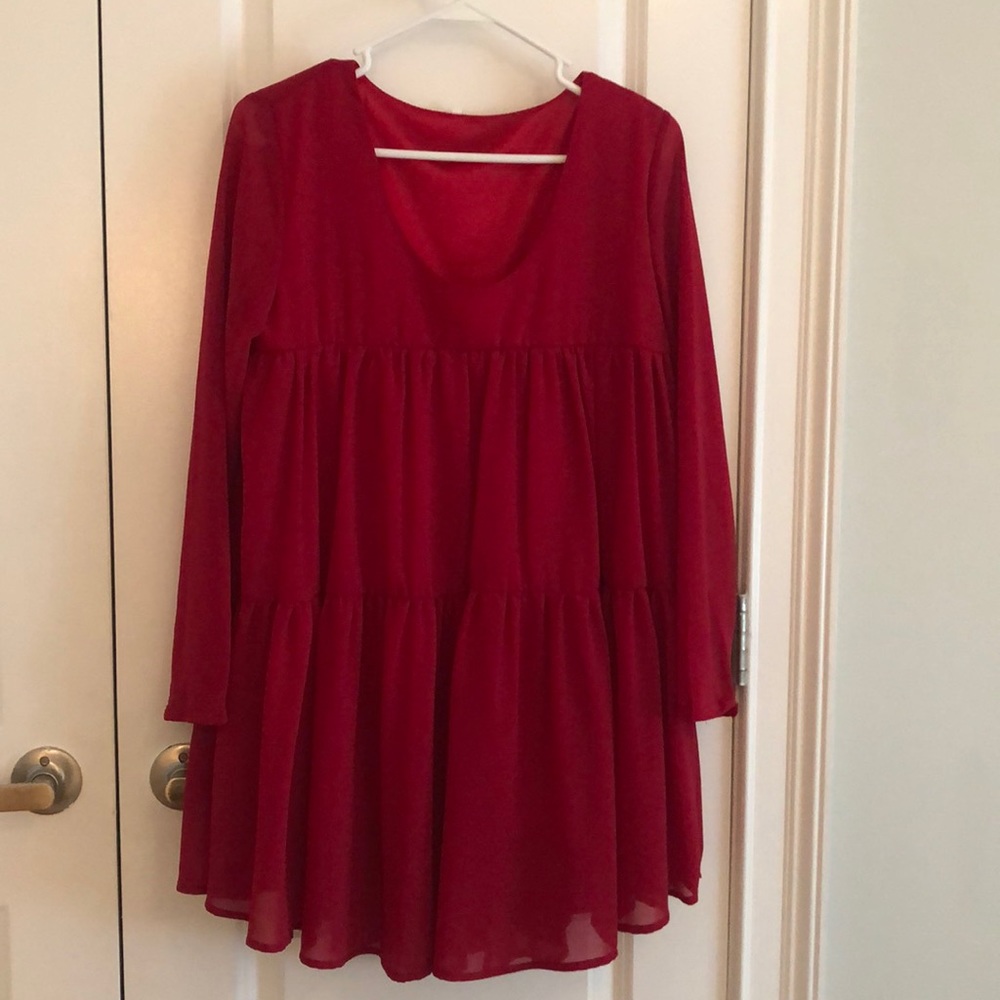 Red Mini dress